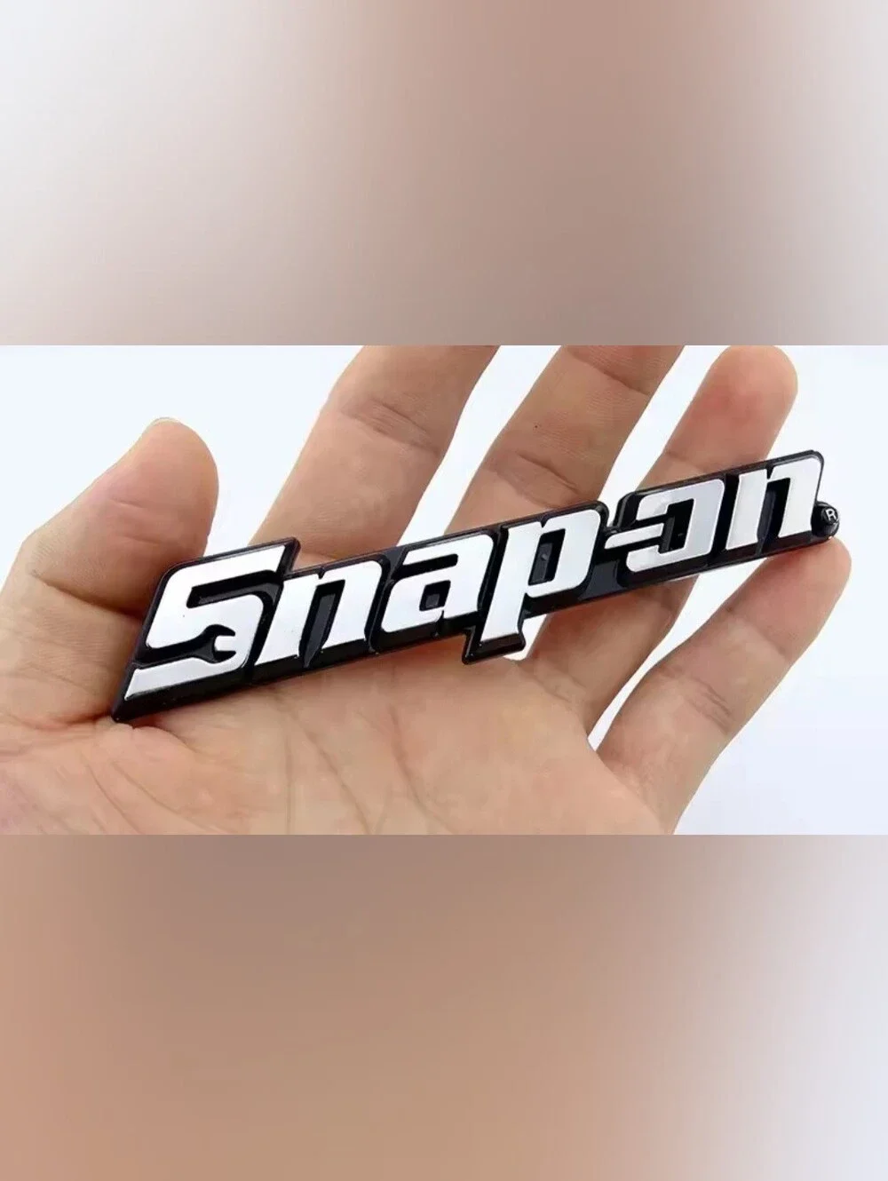 Snap-on Tool Box Logo Emblem Badge Nameplate See Color Choices
